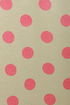 Grand Dotter Beige Polka Dot Dress