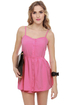 Half Skort Shot Pink Romper