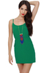 Bells of Ireland Green Dress