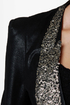 Like a Boss Black Sequin Blazer