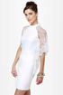 Lace for Days Ivory Lace Dress