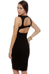 Vixen Mixer Midi Black Dress