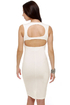 Vixen Mixer Midi White Dress