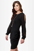 Leave Me Breathless Black Dress
