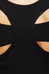 Hurley Atreyu Long Sleeve Black Dress