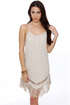 Hurley Coachella Beige Dress