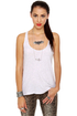 Hurley Solid Perfect Heather Grey Tank Top