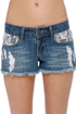 Girl Talk Lace Cutoff Shorts