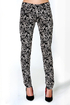 Insight Beanpole Jacquard Mid-Rise Skinny Pants