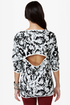 Insight Ritual Rose Black and White Sweater