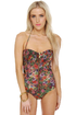 Insight Wild Things Floral Print One Piece Swimsuit