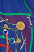 Runaway Chain Blue Print Dress