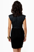 Here Noir There Black Belted Dress