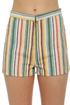Lucca Couture Panaderia Striped Shorts