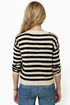 Lucca Couture Knits End Striped Sweater