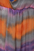 Weather Patterns Purple Print Silk Maxi Dress