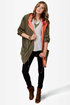 In a Cinch Olive Green Hooded Jacket