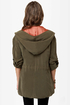 In a Cinch Olive Green Hooded Jacket