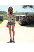 Dots Amore Beige Polka Dot Sweater