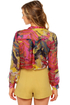 Perfect Palette Silk Print Top