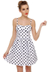 American Pinup Girl Polka Dot Dress