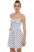 American Pinup Girl Polka Dot Dress
