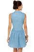 Work It Girl Blue Chambray Dress