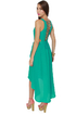 Scarlet Begonias Teal Dress