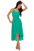 Scarlet Begonias Teal Dress
