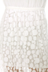Circle Circle Hot Hot White Lace Maxi Dress