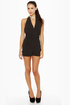 Very Veronica Black Halter Romper