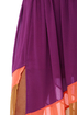 Purple Mountains Majesty Color Block Slit Skirt