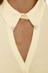 Tip-Top Sleeveless Cream Top