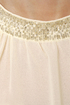 Post Meridian Beaded Cream Top