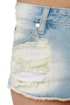 Mink Pink Trailer Park Slashed Jean Shorts