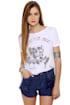 Mink Pink Slasher Flick Dark Blue Cutoff Jean Shorts