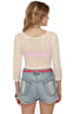 Mink Pink Valerie Sheer Lace Crop Top