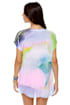 Local Celebrity Neon Waves Print Tee