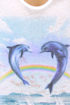 Local Celebrity Dolphin Jump White Tank Top