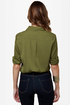 Daily Grind Olive Green Button-Up Top