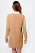 The Mod Couple Beige Shirt Dress