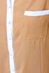 The Mod Couple Beige Shirt Dress