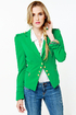 Cash Cropped Green Jacket