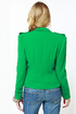 Cash Cropped Green Jacket
