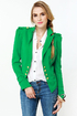 Cash Cropped Green Jacket
