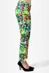 Monet, Monet, Monet Cropped Floral Print Pants