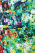Monet, Monet, Monet Cropped Floral Print Pants