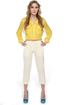 Status Quo Cropped White Pants