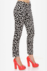 Nod to Mod Black and White Print Pants
