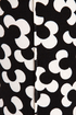 Nod to Mod Black and White Print Pants